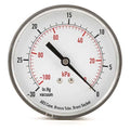 Commercial Vacuum Gauge, +/-3-2-3%, Bla