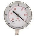 Commercial Vacuum Gauge, +/-3-2-3%, Sil