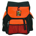 Tool Backpack, Orange, Polyester, 7 Pockets