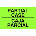 Shipping Labels, Black/Green, 5 In. W, PK50