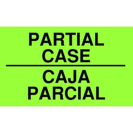 Shipping Labels, Black/Green, 5 In. W, PK50