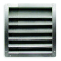 Louver, Intake, 36-48 In, Aluminum