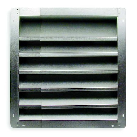 Louver, Intake, 36-48 In, Aluminum