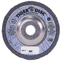 Arbor Flap Disc, 4-1/2, 24, Extra Coarse