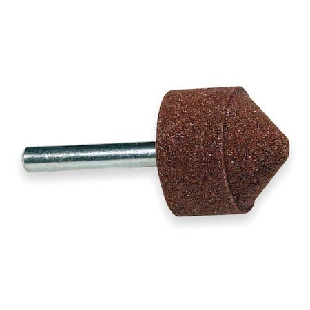 Gemini Vitrified Mounted Point,1-1/4 x1-1/4in,60G