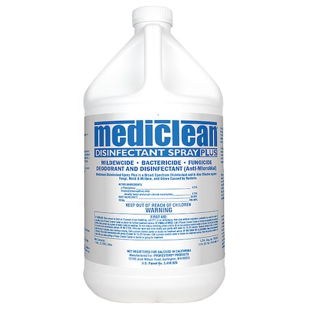 Disinfectant Spray Plus, 1 gal. Jug, Mint