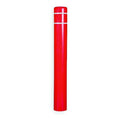 Post Sleeve, 4-1/2 In Dia., 52 In H, Red