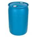 Closed Head Transport Drum, Polyethylene, 30 gal, Unlined, Blue