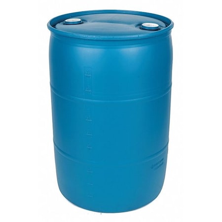 Closed Head Transport Drum, HDPE, 55 gal, Unlined, Blue