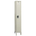 Wardrobe Locker, 12 in W, 12 in D, 66 in H, (1) Tier, (1) Wide, Tan