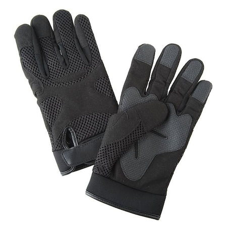 Anti-Vibration Gloves, M, Black, PR