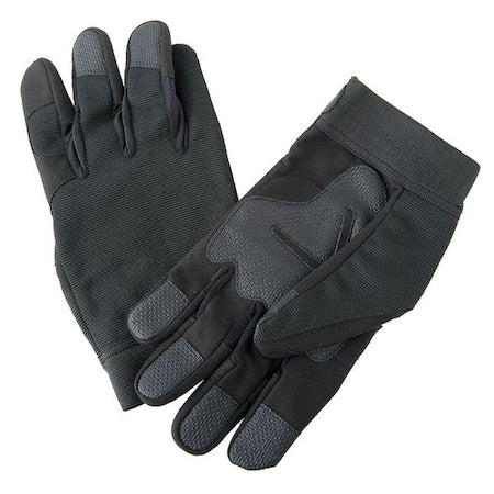 Anti-Vibration Gloves, M, Black, PR