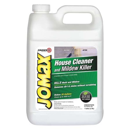House Cleaner and Mildew Killer, 1 gal. Jug, Unscented, Clear