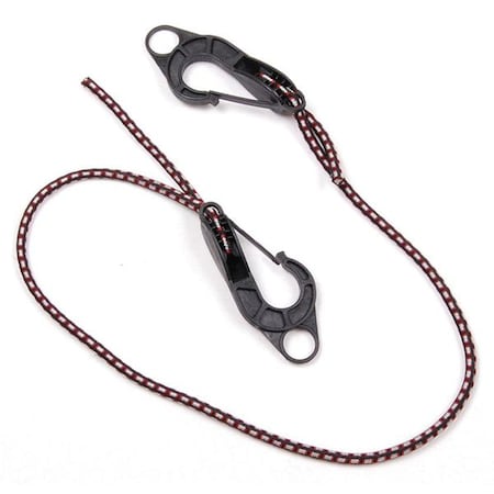 Adjustable Bungee Cord, S-Hook, 36 in.L