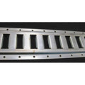 Horizontal E-Track, Zinc Plated Finish