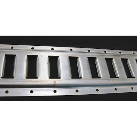 Horizontal E-Track, Zinc Plated Finish