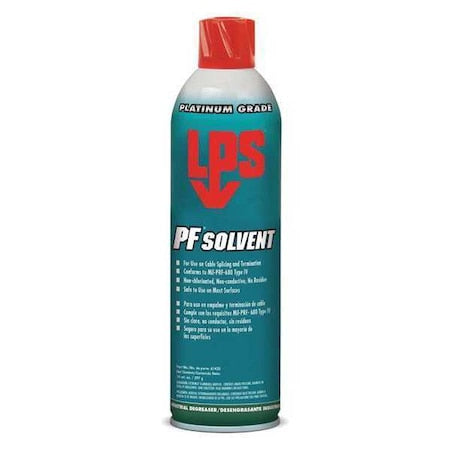 Degreaser, 15 oz, Aerosol Can, Liquid, Clear Water-White