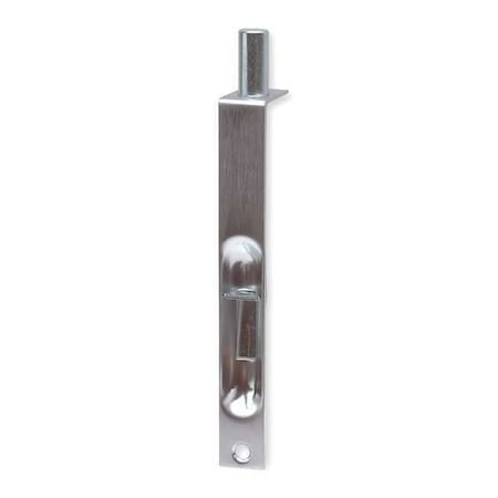 Bolt, Flush, 6 In Height