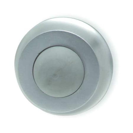 Convex Door Stop, Solid Brass, 1"H x 9/16"W