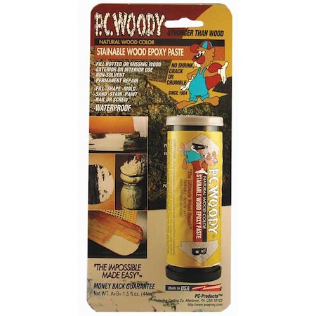 Plastic Adhesive, PC-Woody Series, clear, 1 qt, Can, 1:01 Mix Ratio, Not Rated Functional Cure