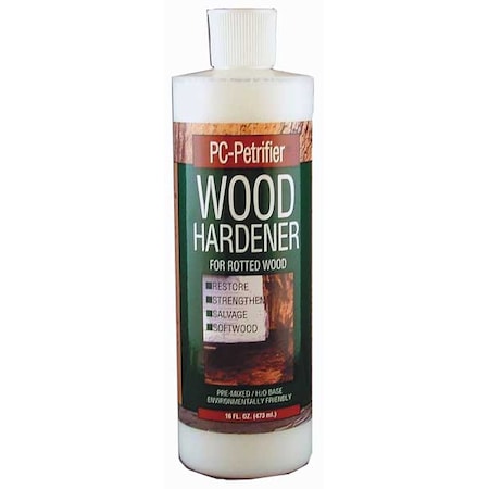 Wood Hardener 16 oz Size, Bottle Milky White PC-Petrifier