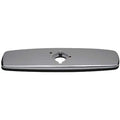 Trim/Cover Plate, Chrome, 8" L, 8" W
