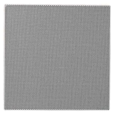 Lay-In Ceiling Return Air Grille, 14 in W x 6 in H Opening, 2, 935 cfm, White, Steel, One-Way Airflow