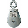 Pulley Block, Wire Rope, 3/16 in Max Cable Size, 600 lb Max Load, Zinc Plated