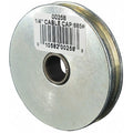 Sheave, Wire Rope, 1/4 in Max Cable Size, 685 lb Max Load, Zinc Plated