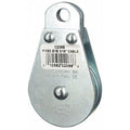 Pulley Block, Wire Rope, 3/16 in Max Cable Size, 600 lb Max Load, Zinc Plated