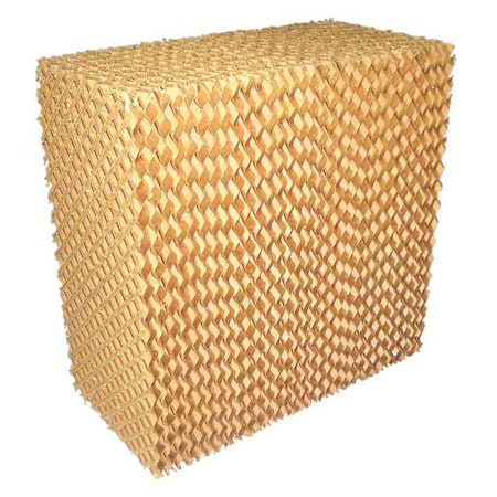 Evaporative Cooling Pad, Kraft Paper, 44-1/2 in H x 48 in W x 8 in D