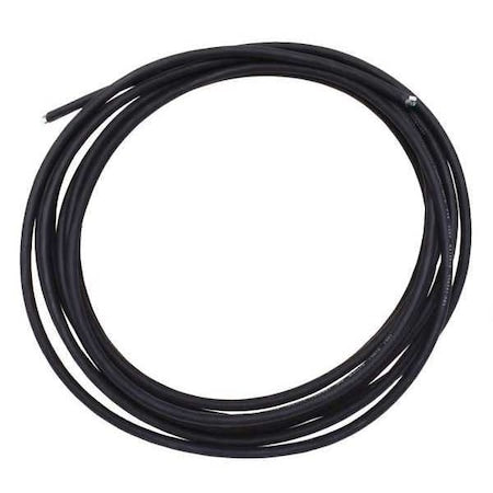 Portable Cord, SJOOW, 16 AWG, 3 C, Black, Rubber, Stranded, 300V, Indoor/Outdoor, 25 ft
