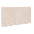 Steel Louvered Panel, 5/16 in D x 20 in H x 36 in W, Beige