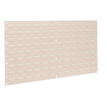Steel Louvered Panel, 5/16 in D x 20 in H x 36 in W, Beige