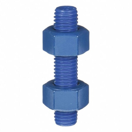 Fully Threaded Stud, 5/8""-11, 3 in, Steel, Grade B7, 110 PK