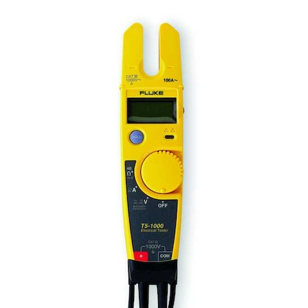 Digital Clamp Meter, LCD, 100 A, 0.5 in (13 mm) Jaw Capacity