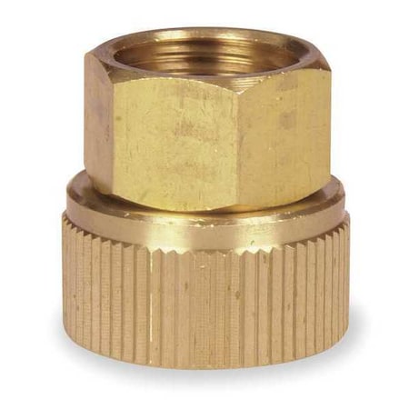 Hose To Pipe Adapter, Swivel, Dbl Female