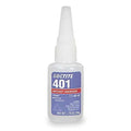 Instant Adhesive, Series 401, 20 g, Bottle, Clear