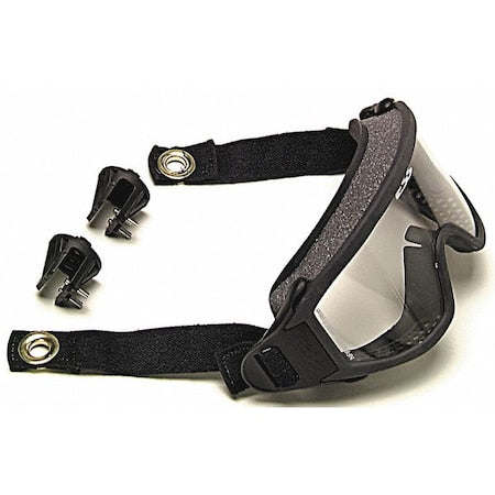 Safety Goggles, Clear Lens, Anti-Fog & Anti-Scratch, Direct Vented, Dielectric, Nylon Strap, Cairns Series