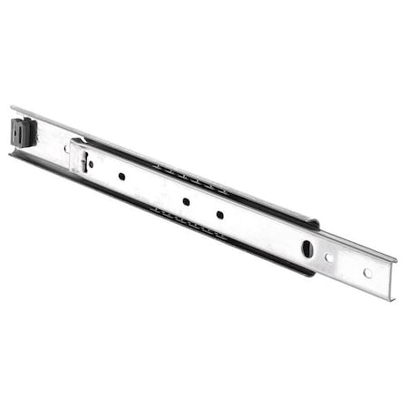 Drawer Slide, Side/Hard Mount, 3/4 Ext., Conv., PK2, 1/2""W