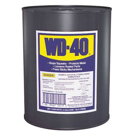 General Purpose Lubricant, -60 to 300 Degrees F, 5 Gal Pail, Amber