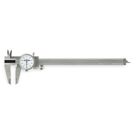 Caliper, Dial, 0-8 In