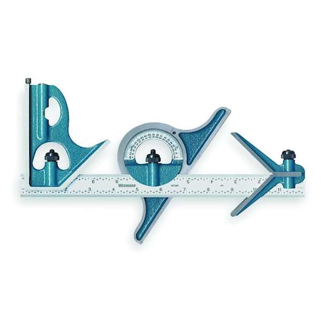 Combination Set, 12 In, 4 Pc, Blue