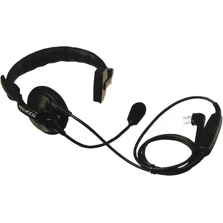Headset, Over the Head, On Ear, Black