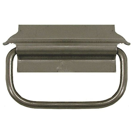 Folding Pull Handle, 304 Stainless Steel, Natural, Weld-On