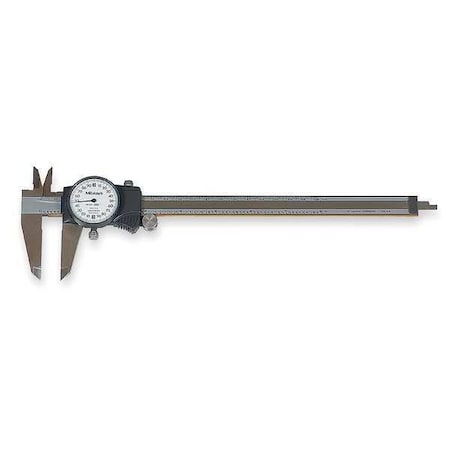 Dial Caliper, 0-8 In, Dial A
