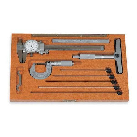 Precision Meas.Tool Kit, Dial Caliper