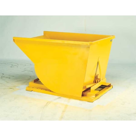 Self Dumping Hopper, Medium Duty, Gray