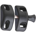 Magnetic Gate Latch, 2-1/2 In. W, Black