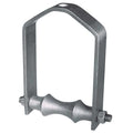 Pipe Roll with Steel Yoke,Cast Iron,4In